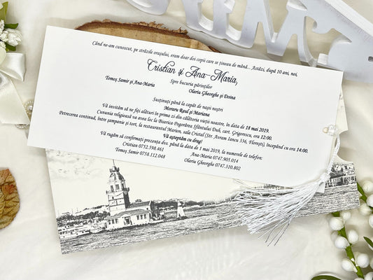 Invitatie de nunta cod 17005