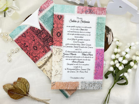 Invitatie de nunta cod 17044