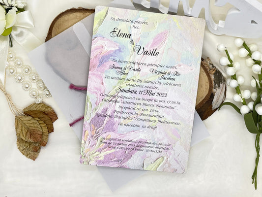 Invitatie de nunta cod 17077