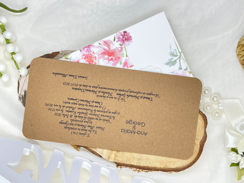 Invitatie de nunta cod 17096