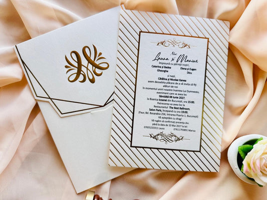 Invitatie de nunta cod 19303