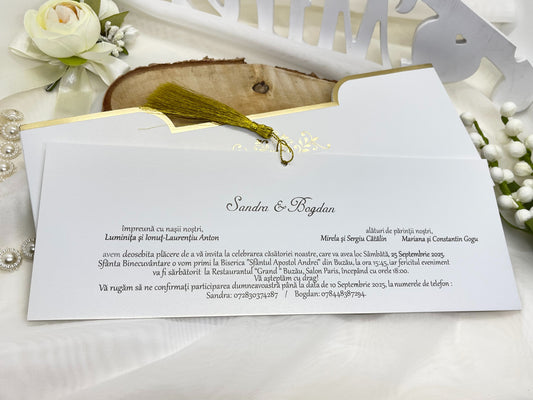 Invitatie de nunta cod 19304