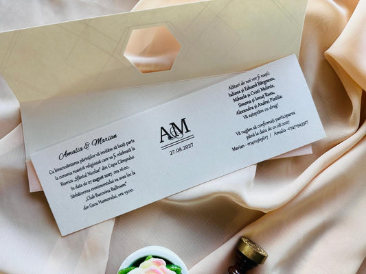 Invitatie de nunta cod 19307