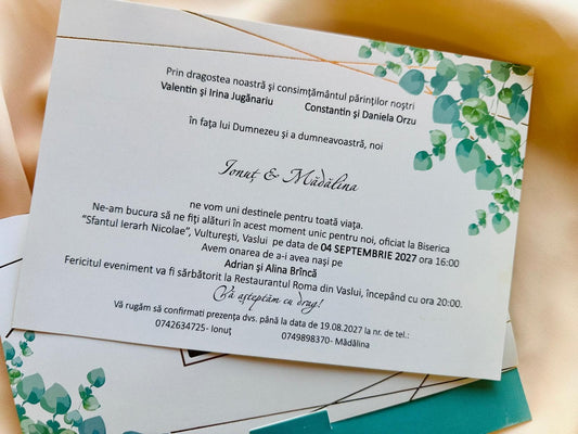 Invitatie de nunta cod 19308