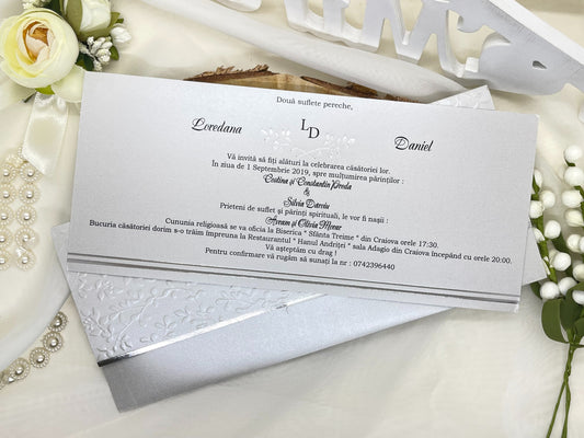 Invitatie de nunta cod 19309