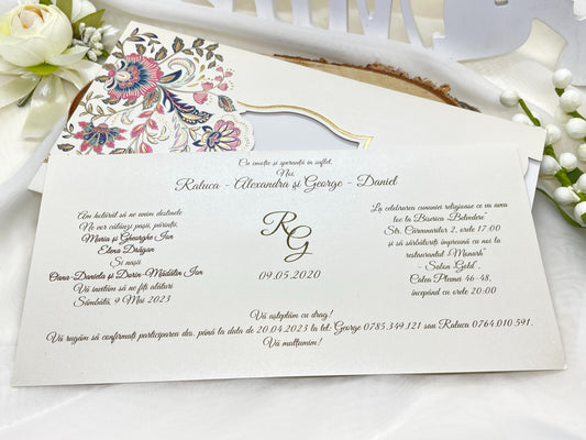 Invitatie de nunta cod 19322