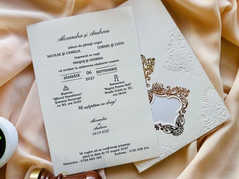 Invitatie nunta cod 19322A