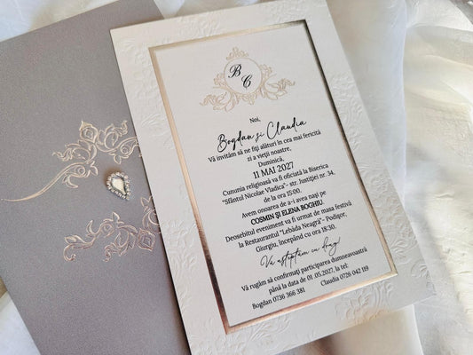 Invitatie de nunta cod 19323