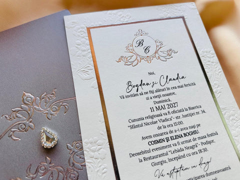 Invitatie de nunta cod 19323
