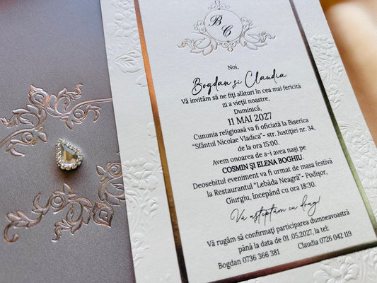 Invitatie de nunta cod 19323