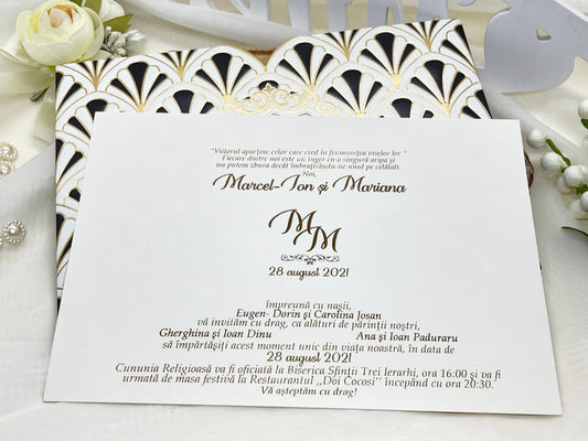 Invitatie de nunta cod 19325