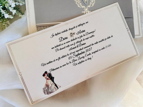 Invitatie clasica cod 19342