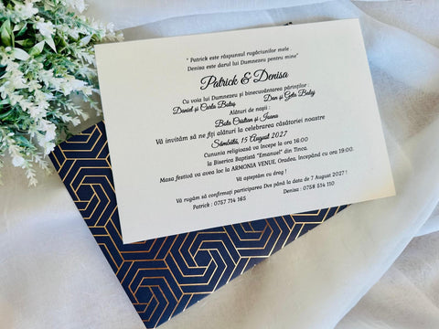 Invitatie de nunta cod 19344