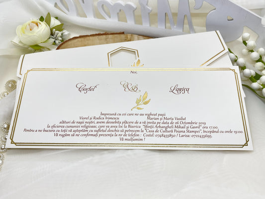 Invitatie de nunta cod 19349