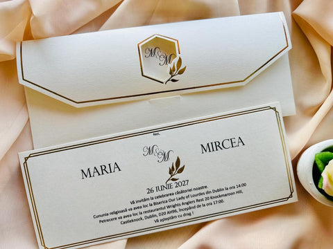 Invitatie de nunta cod 19349