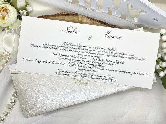 Invitatie de nunta cod 19353