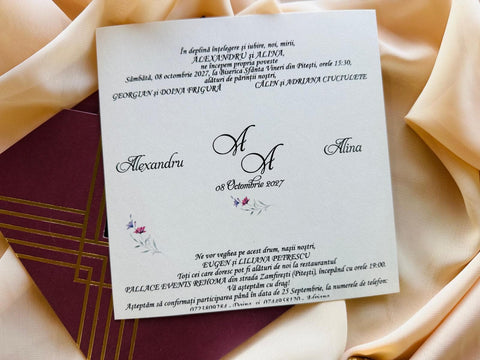 Invitatie nunta cod 19356