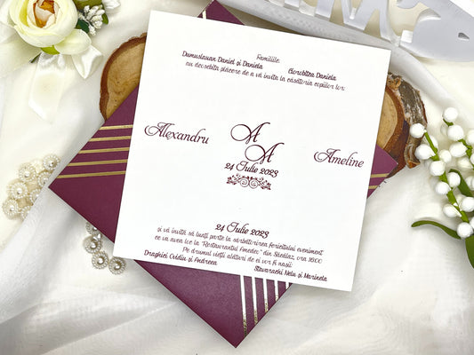 Invitatie nunta cod 19356