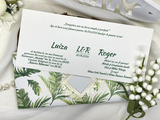 Invitatie de nunta cod 19357