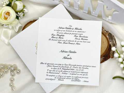 Invitatie de nunta cod 20412