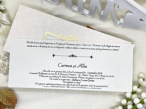 Invitatie de nunta cod 20425