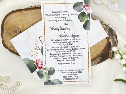 Invitatie nunta cod 20442