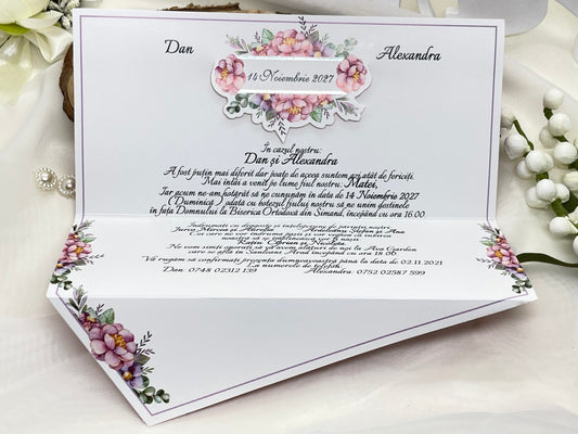 Invitatie de nunta cod 20462