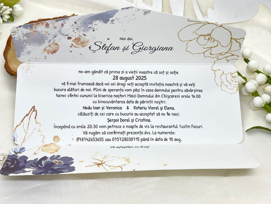 Invitatie de nunta cod 20473