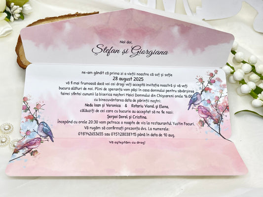 Invitatie de nunta cod 20474