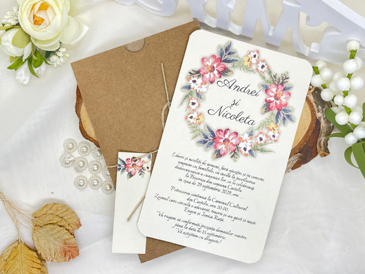 Invitatie de botez cod 6546