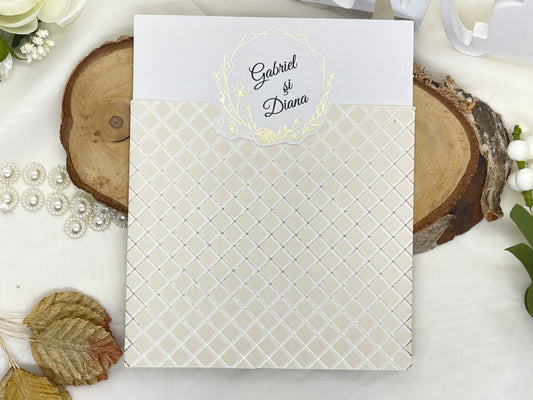 Invitatie de nunta cod 6555