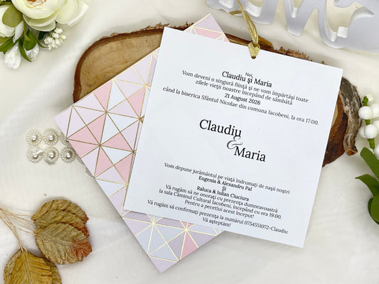 Invitatie de nunta cod 6560