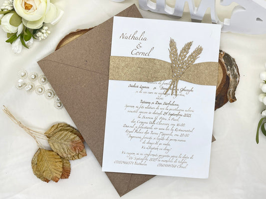 Invitatie de nunta cod 6562