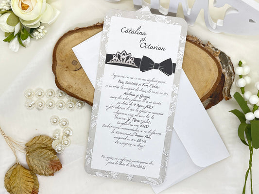 Invitatie de nunta cod 6568