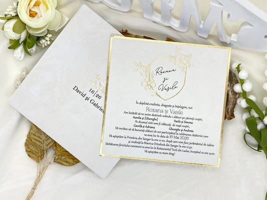 Invitatie nunta cod 6600