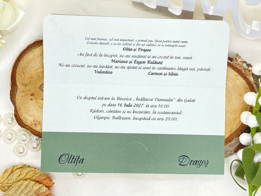 Invitatie nunta cod 7048