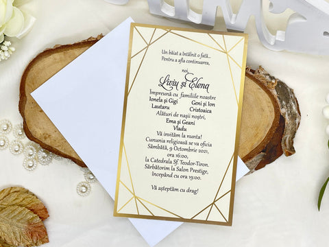 Invitatie nunta cod 7058