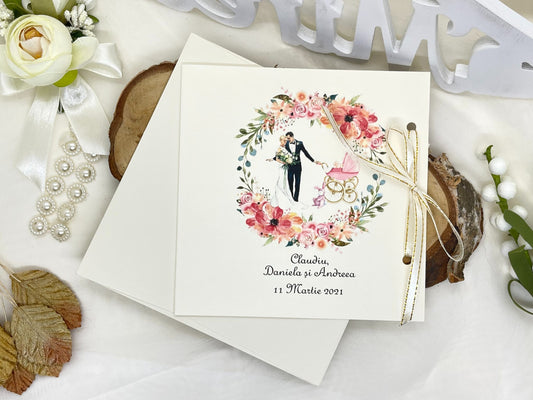 Invitatie Nunta si Botez cod 11458