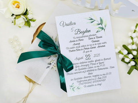 Invitatie nunta cod 1844N