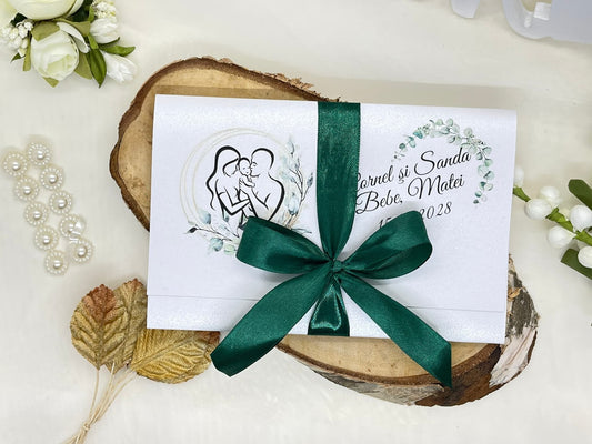 Invitatie nunta si botez cod 1848