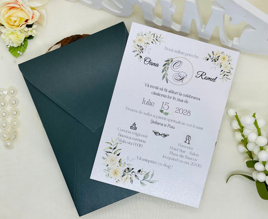 Invitatie nunta cod 11487