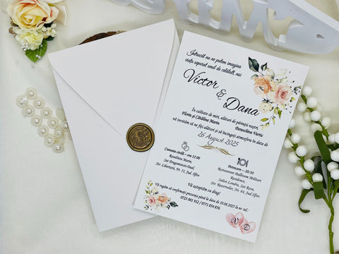 Invitatie nunta cod 11490