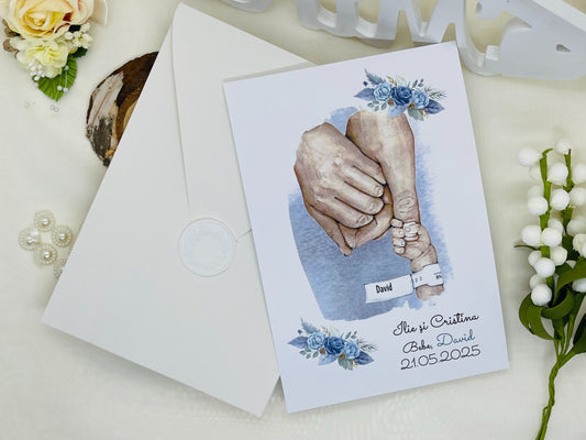 Invitatie nunta si botez cod 11493