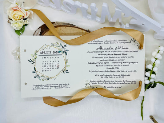 Invitatie nunta cod 11499