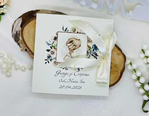 Invitatie nunta si botez cod 11501