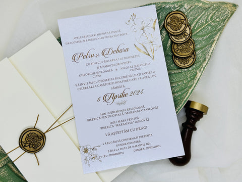 Invitatie nunta cod 11483