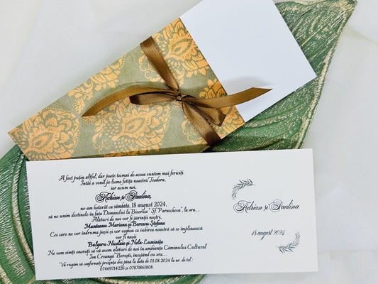 Invitatie de nunta cod 17087