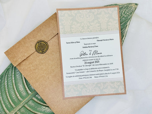 Invitatie de nunta cod 17088