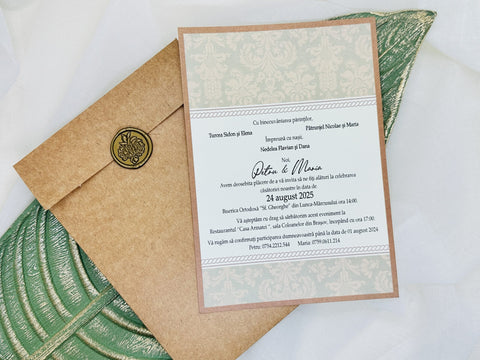 Invitatie de nunta cod 17088