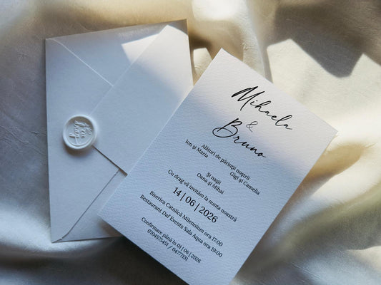 Invitatie eleganta cod 11425